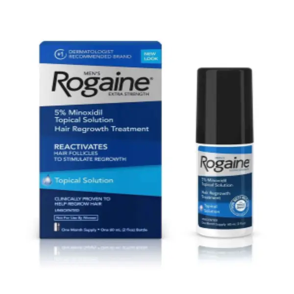 Rogaine for men Minoxidil 5% روجين للرجال هل يكون هو الحل لعلاج الصلع وتساقط الشعر؟