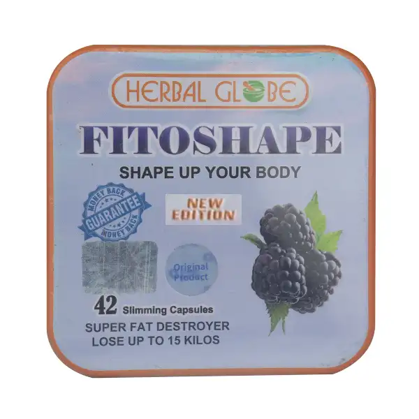 HERBAL GLOBE FITOSHAPE 42 Slimming Capsules كبسولات فيتوشيب لنحت القوام