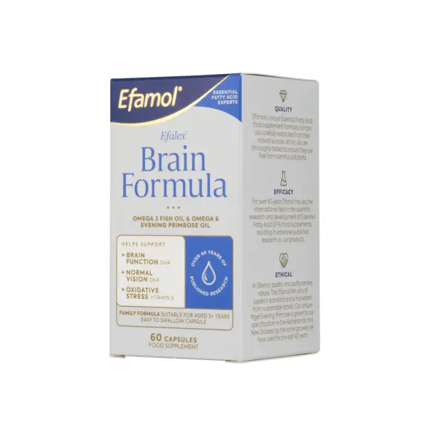 Efamol Brain 60 Capsules ايفامول برين وفوائده في علاج الزهايمر