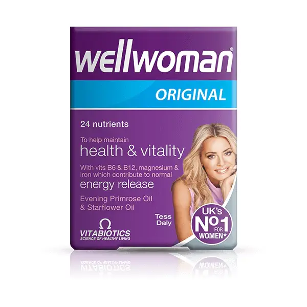 Vitabiotics Wellwoman Original 30 Tablets غني بالفيتامينات لصحة أفضل للمرأة