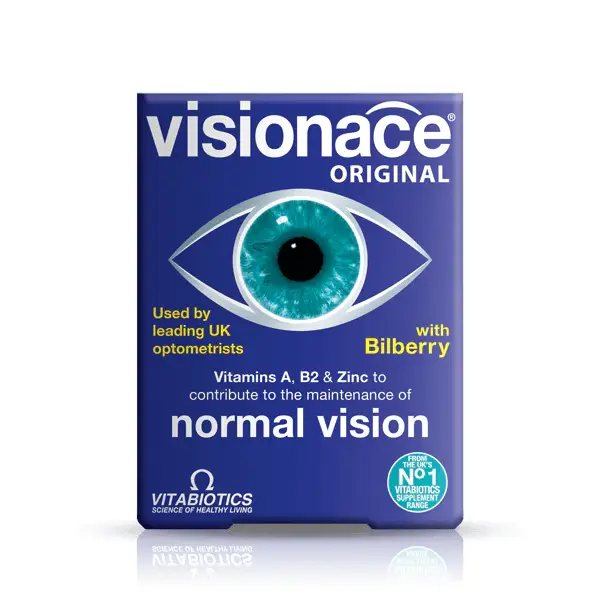 Vitabiotics Visionace Original 30 Tablets فيجوناس اوريجنال فيتامينات مقوية للنظر