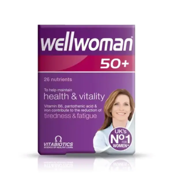 Vitabiotics Wellwoman 50+, 30 Tablets مكملات للنساء