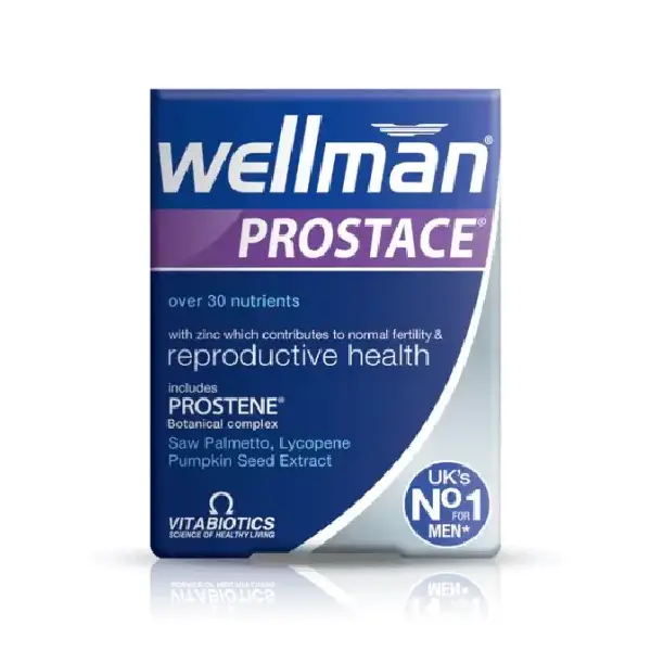 Vitabiotics Wellman Prostate 60 Tablets مكمل غذائي للرجال