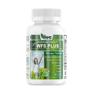 AMS WFS PLUS TOTAL FERTILITY 180 Capsules لزيادة خصوبة المرأة