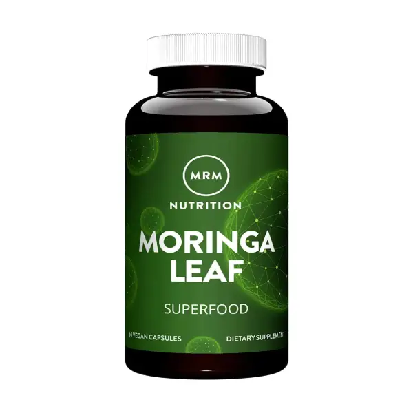 MRM Moringa Leaf 60 Vegan Capsules مكمل غذائي من أوراق المورينجا لدعم الجسم