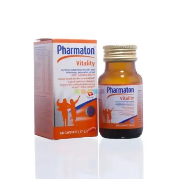 Pharmaton 30 Capsules فارماتون كبسولات لزياده الطاقة والتركيز