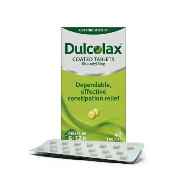 Dulcolax 5 mg 40 Capsules أفضل علاج للإمساك المزمن