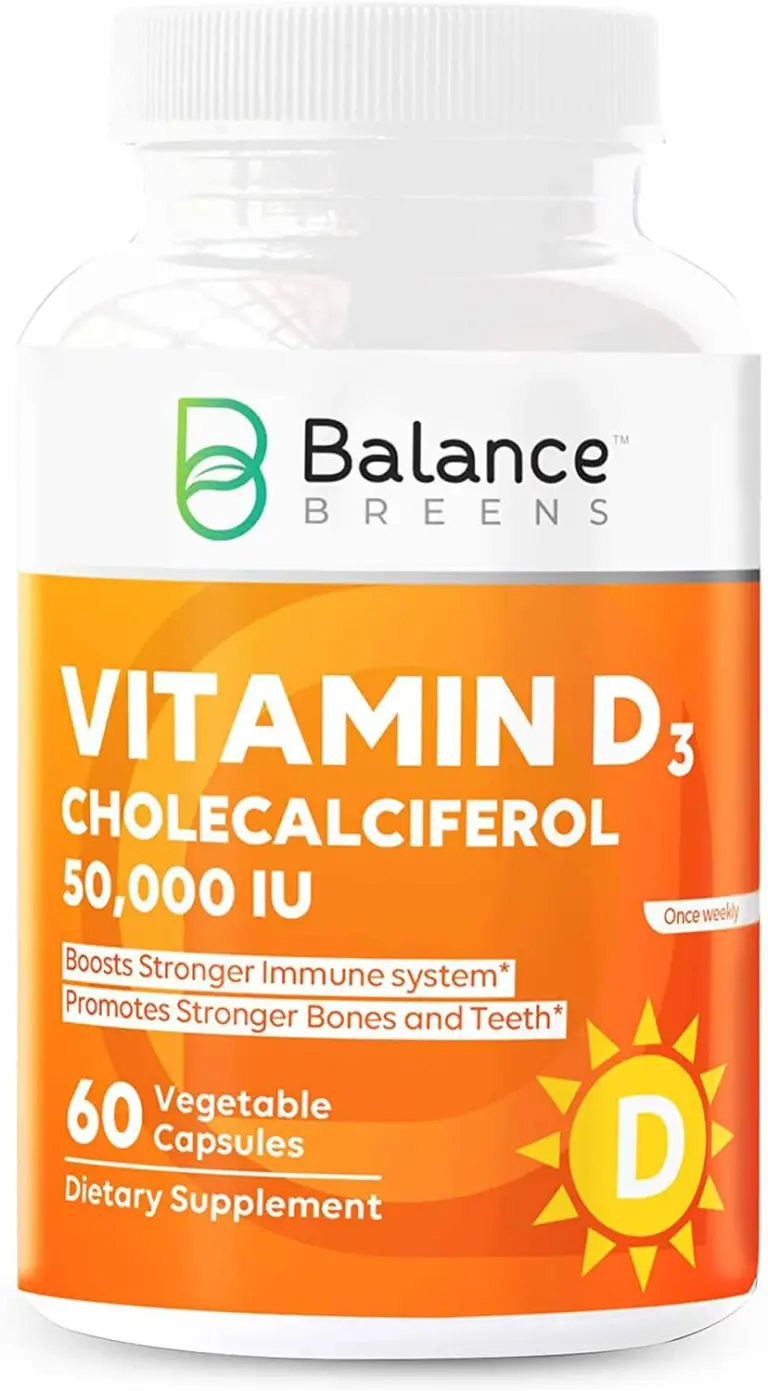 Balance Breens D3 50000 ui 60 Tablets مكمل غذائي لعلاج نقص فيتامين د