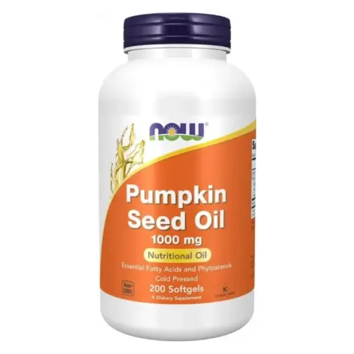  NOW Foods Pumpkin Seed Oil 1000 mg – 200 Softgels زيت بذور اليقطين