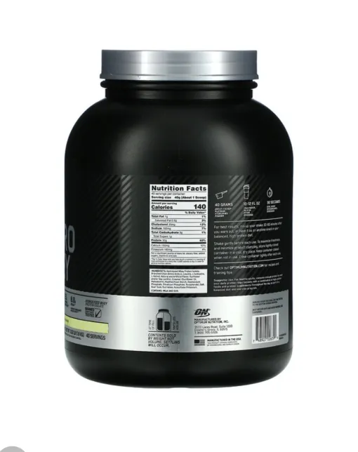 Optimum Nutrition Platinum Hydro Whey, Velocity Vanilla, 3.52 lb (1.6 kg) مسحوق البروتين بنكهة الفانيليا السريعة