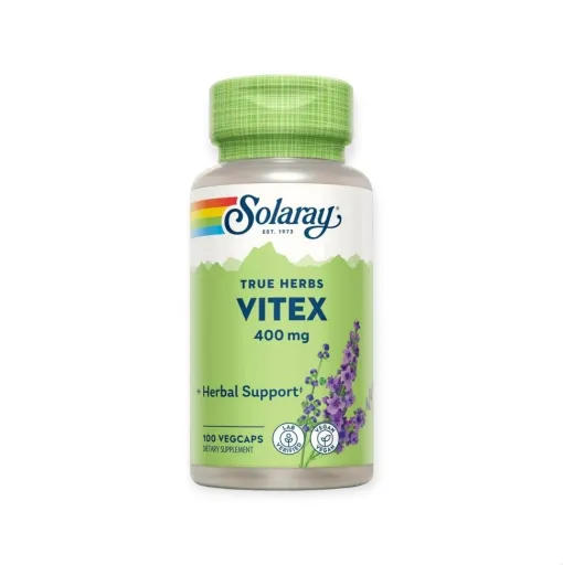 Solaray Vitex 400 mg 100 Capsules مكمل غذائي لدعم صحة المرأة