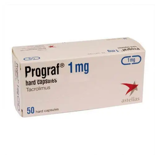 prograf 1 mg 50 caps لمشاكل زراعة الأعضاء بروجراف