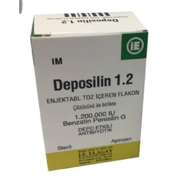 Deposilin 1.200.000 ui 1 Ampoules ديبوسيلين حقن مضاد للبكتريا والميكروبات