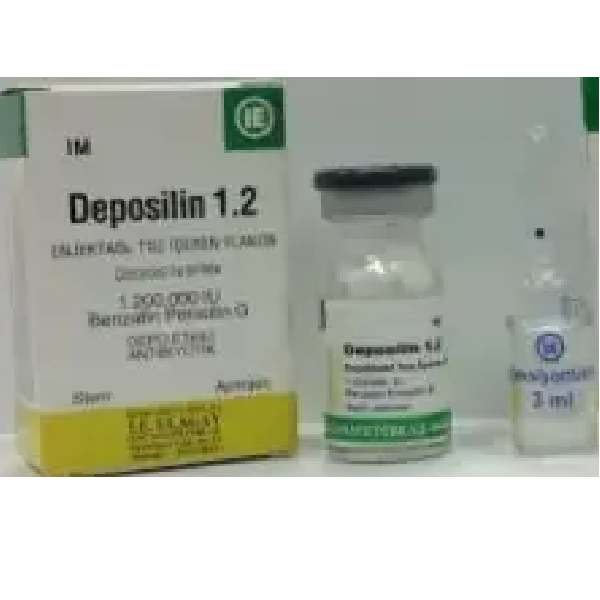 Deposilin 1.200.000 ui 1 Ampoules ديبوسيلين حقن مضاد للبكتريا والميكروبات