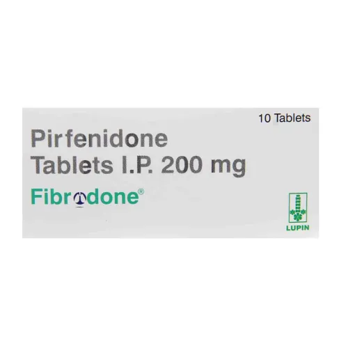 Pirfenidone ip 200 mg 10 tablets دواء لعلاج التليف الرئوي